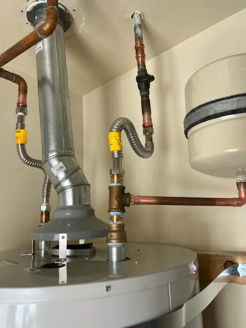 Water heater installation and plumbing repair in Lewisville Trails