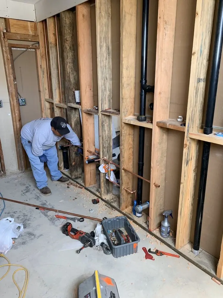 Commercial rough-in plumbing for Commercial Plumbing in Lewisville Trails